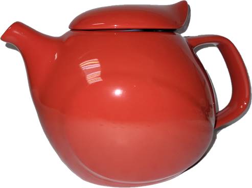 ChirpyPot Teapot, Red