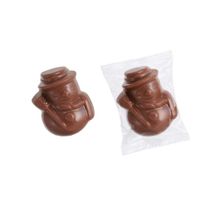 Chocolate  and Caramel Filled Milk Chocolate Snowmen