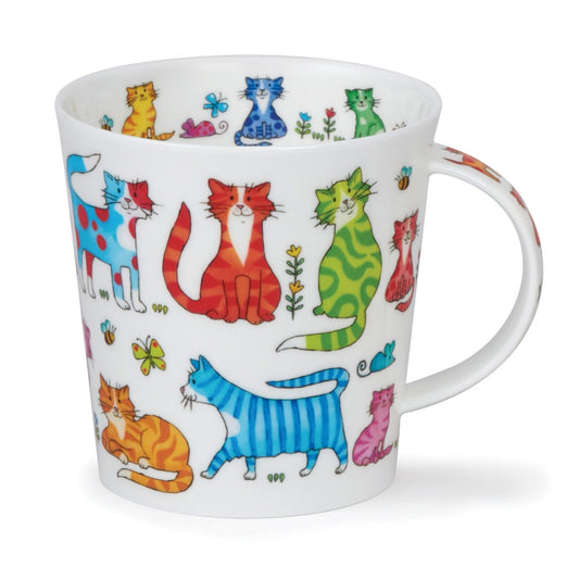 Dunoon Mug Cairngorm; Colourful Crew, Cats