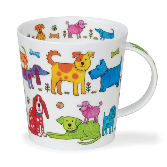 Dunoon Mug Cairngorm; Colourful Crew, Dogs