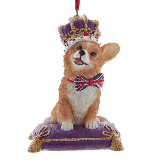 Queen's Corgy Ornament