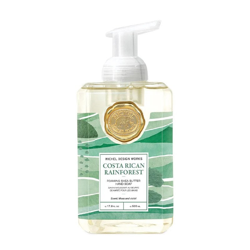 MICHEL Design, Costa Rican Rainforest - Foaming Shea Butter Hand Soap
