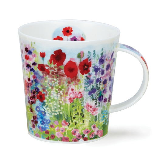 Dunoon Mug Lomond;  Cottage Garden Red