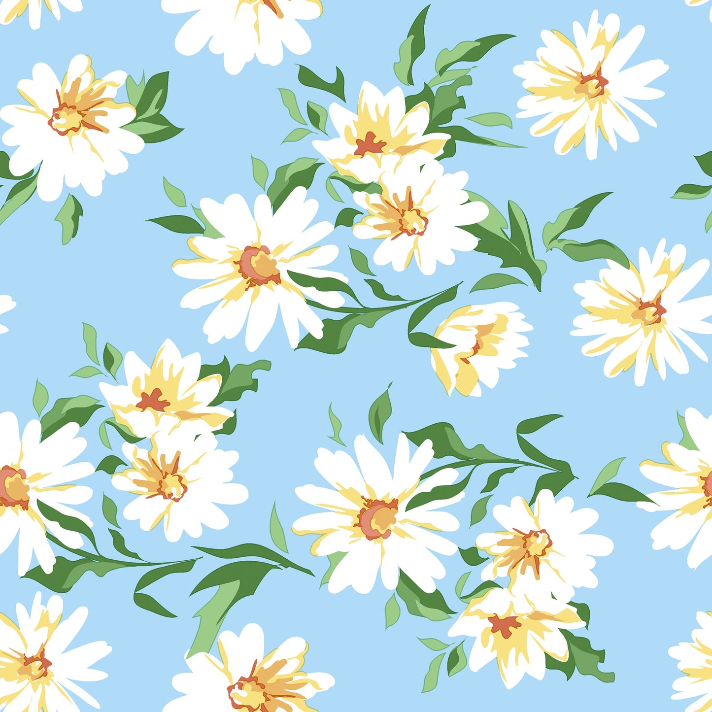 Napkin, Daisies, Lunch