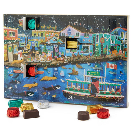 Advent Calendar Rogers',  Dark Chocolate "Floating Festivities"