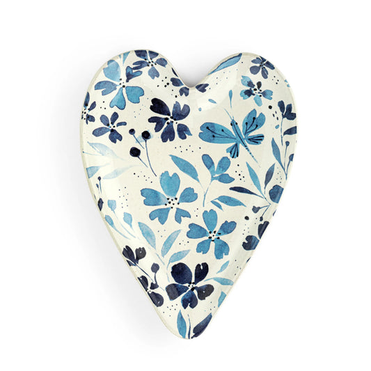 Spoon Rest / Trinket Dish,  Forget Me Not