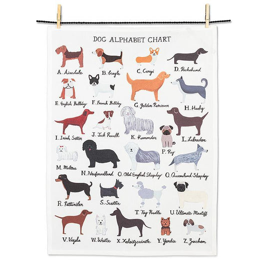 Tea Towel, Dog Breeds