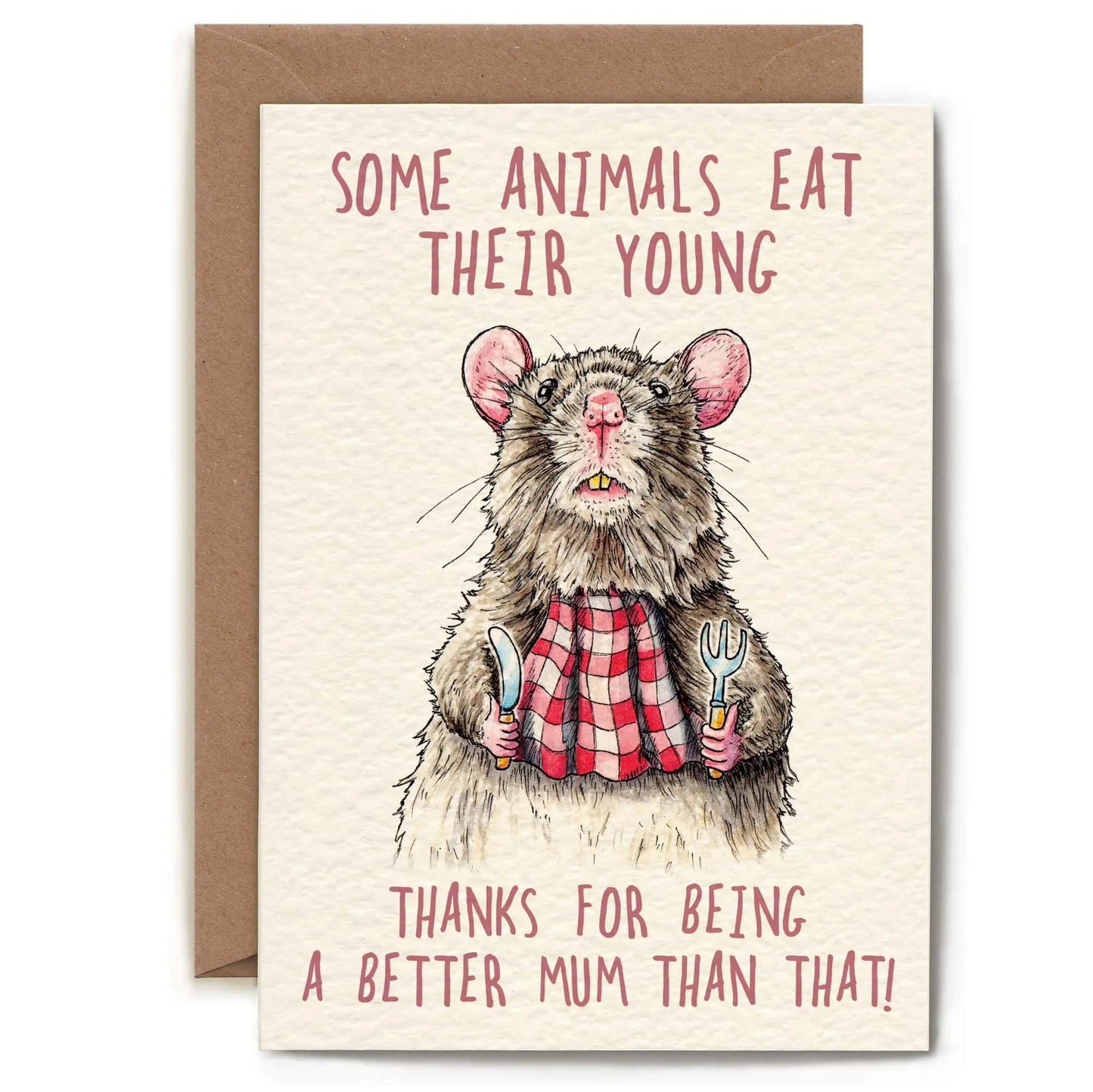 Card, Mother's Day, Some Animals