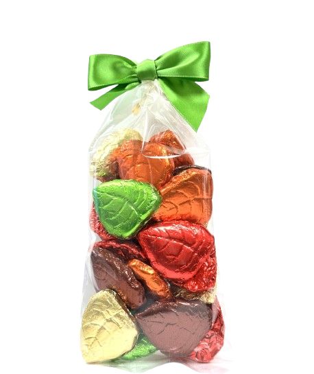 Milk Chocolate Fall Leaves