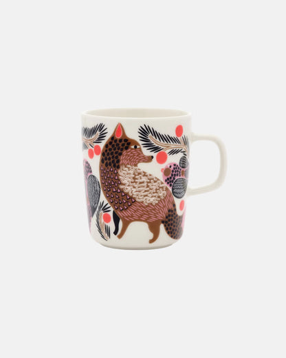 Marimekko Mug; Oiva Unikko Ketunmarja, Fox Berry