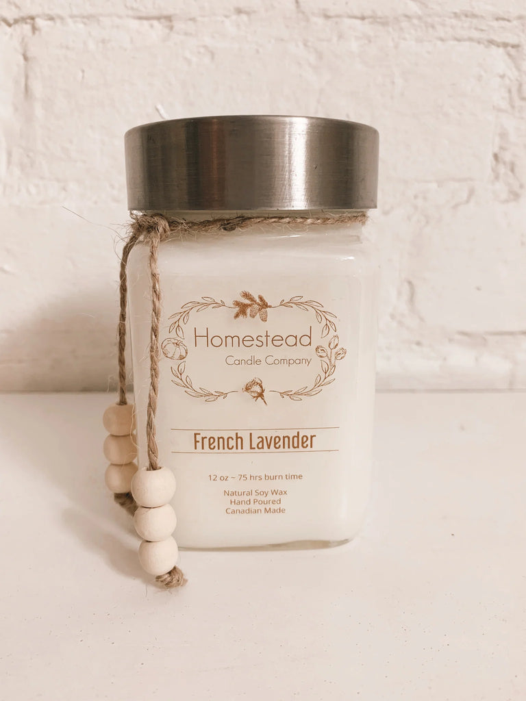 Homestead Candle; French Lavender