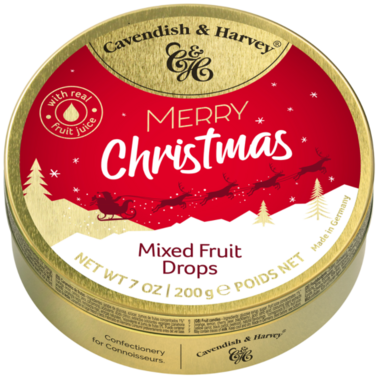 Cavendish & Harvey Merry Christmas Wild Berry Drops