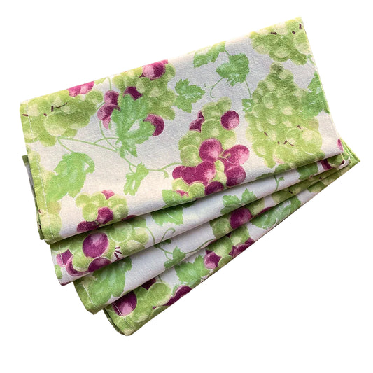 Napkin, Fabric, Grape, Set of 4