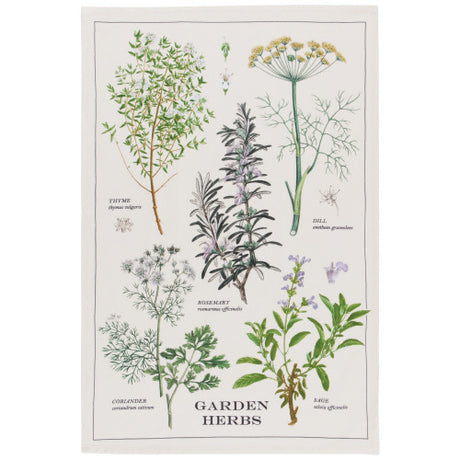 Tea Towel, Garden Herbs