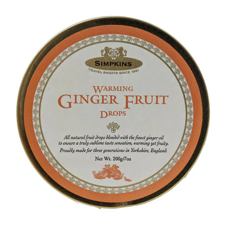 Simpkins Warming Ginger Fruit Drops