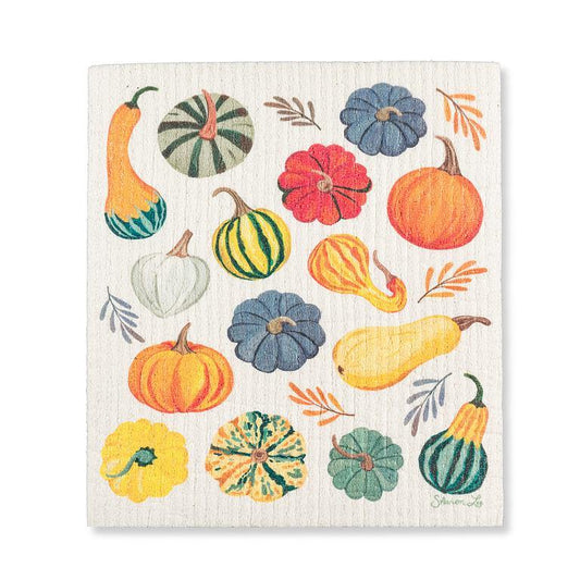 Harvest Gourds Dish Cloth - Swedish