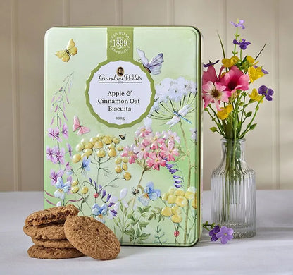 Grandma Wild's Biscuit Tin; Wildflower Meadow