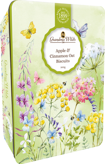 Grandma Wild's Biscuit Tin; Wildflower Meadow