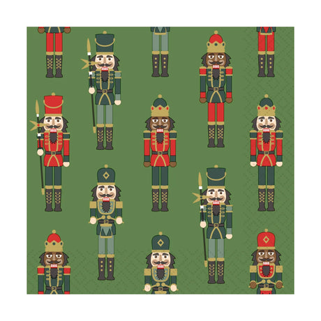 Napkin, Green Nutcracker , Lunch