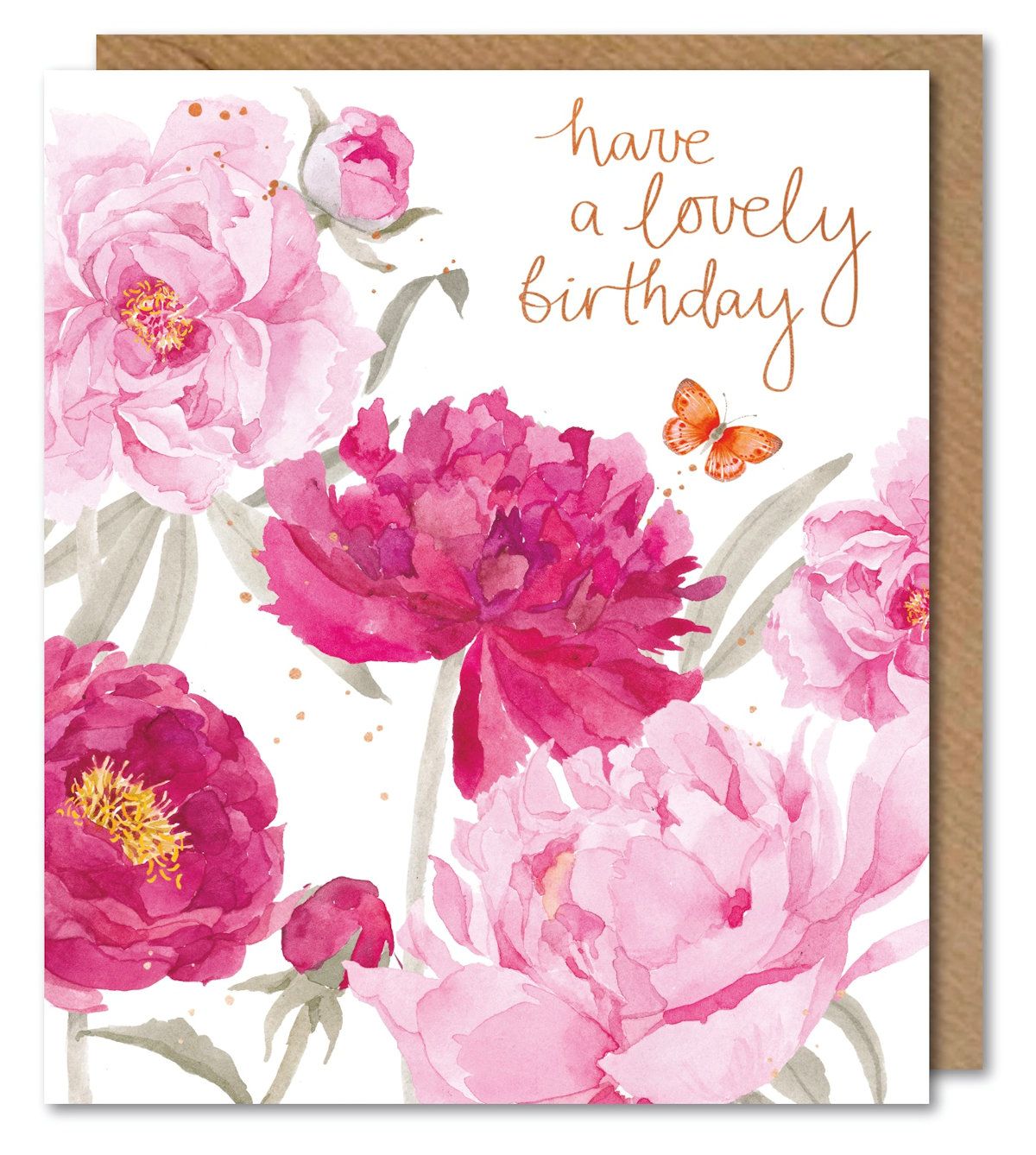 Card, Birthday, Have a lovely birthday