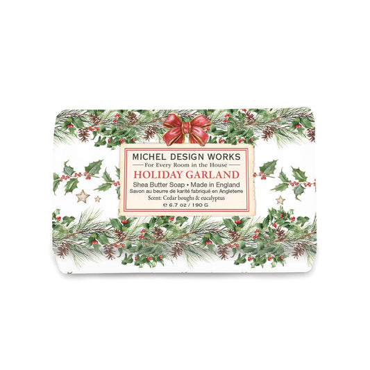 MICHEL Design, Holiday Garland - Shea Butter Soap