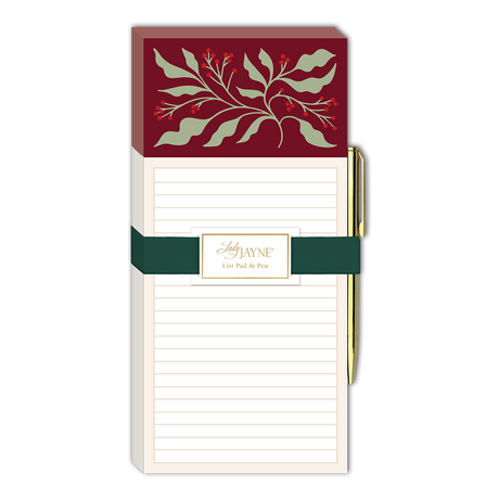 Note Pad Magnetic pad with & pen, Holly