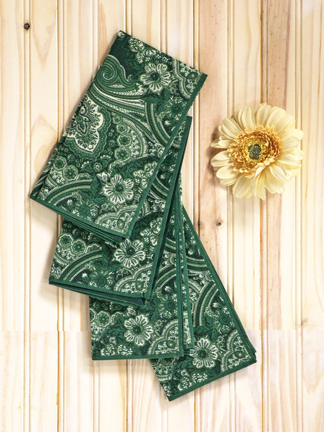 Napkin, Fabric, April Cornell, Kashmir Paisley Ivy