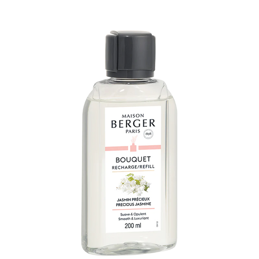 Maison Berger Paris,  Reed Diffuser: Refill Precious Jasmine