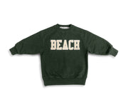 BEACH Sweatshirt KIDS Park Green/Cream