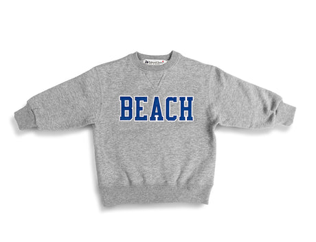 BEACH Sweatshirt KIDS Grey/Blue