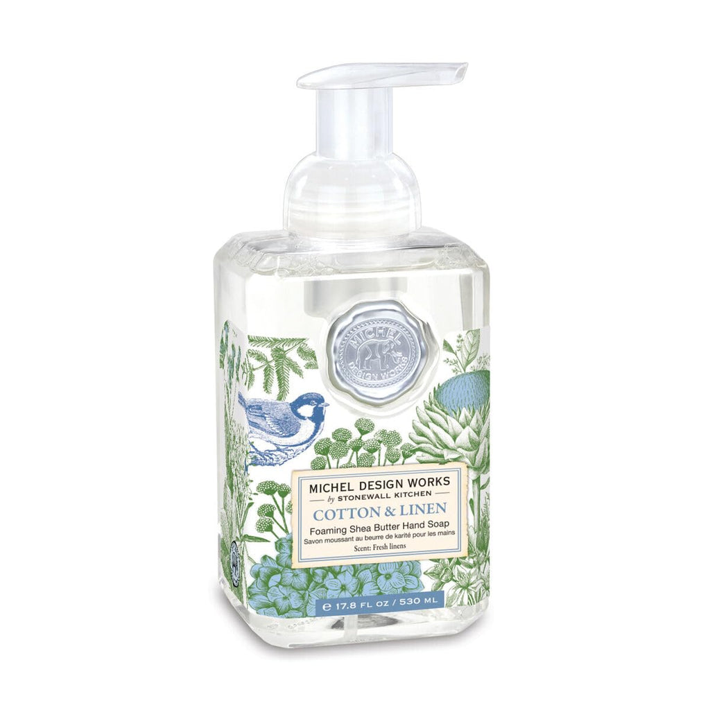 MICHEL Design Cotton & Linen - Foaming Shea Butter Hand Soap