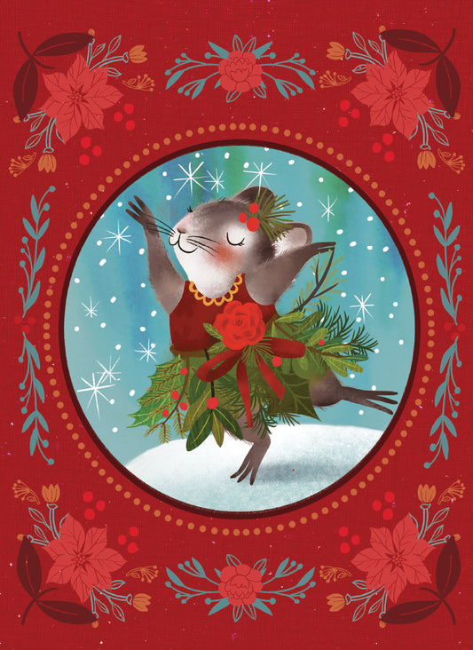 Card Christmas; Make A Little Merry