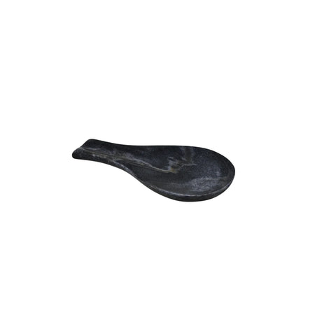 Spoon Rest,  Black Marble