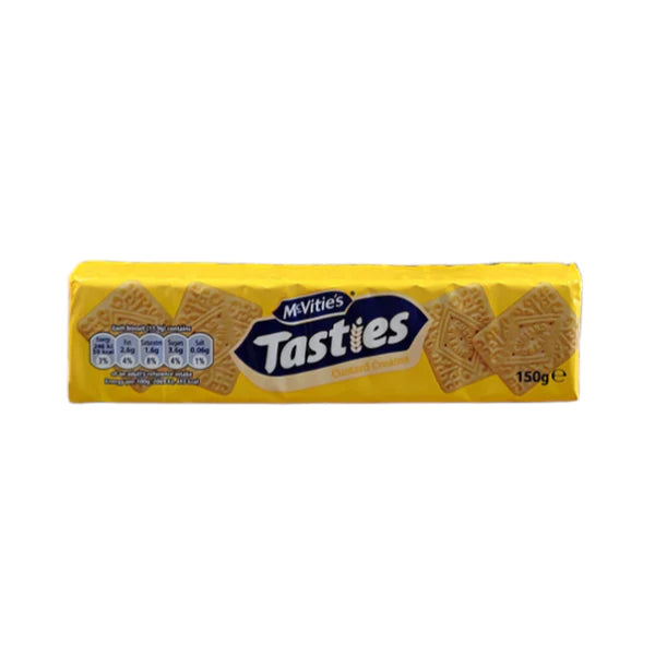 McVities Tasties  Custard Creams 150g