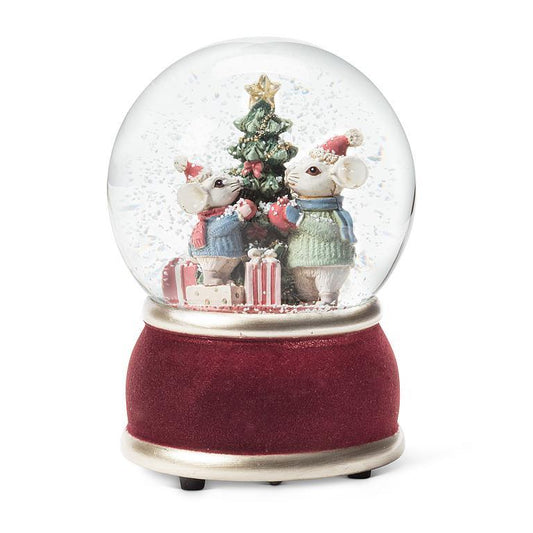 Ornament, Snowglobe,  Mice