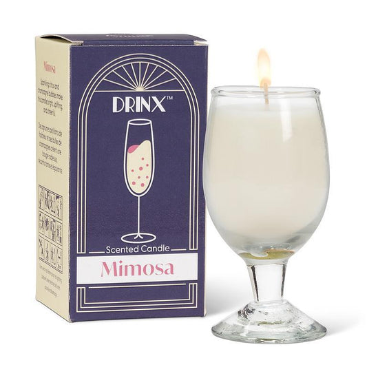 Candle,  Small Cocktail Candle, Mimosa