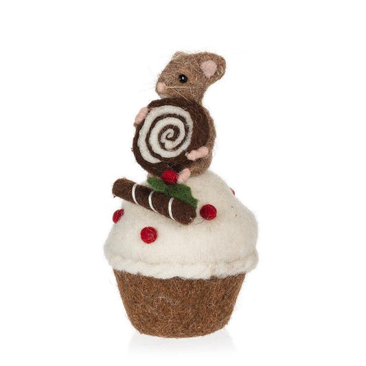 Mouse with Cupcake