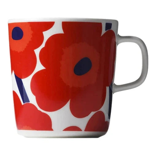 Marimekko Mug; Oiva Unikko Red