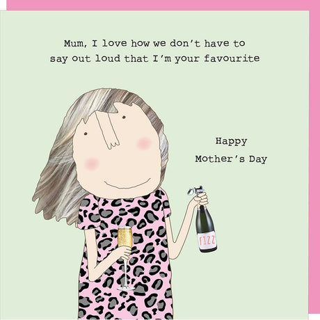 Card, Mother's Day, I'm Your Favourite