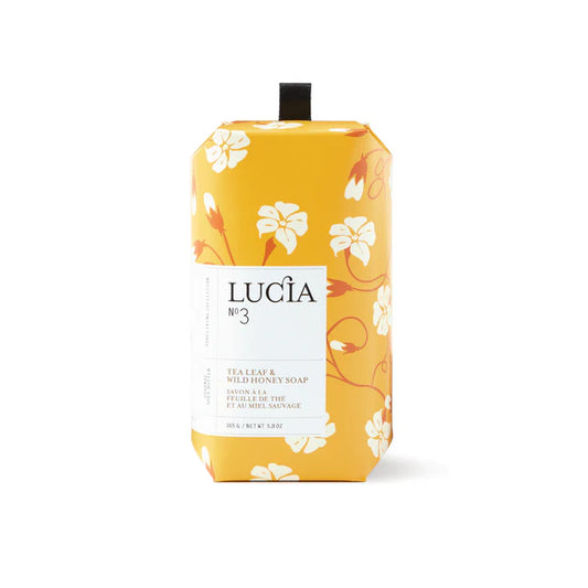 Lucia No. 3, Tea Leaf & Wild Honey Bar Soap