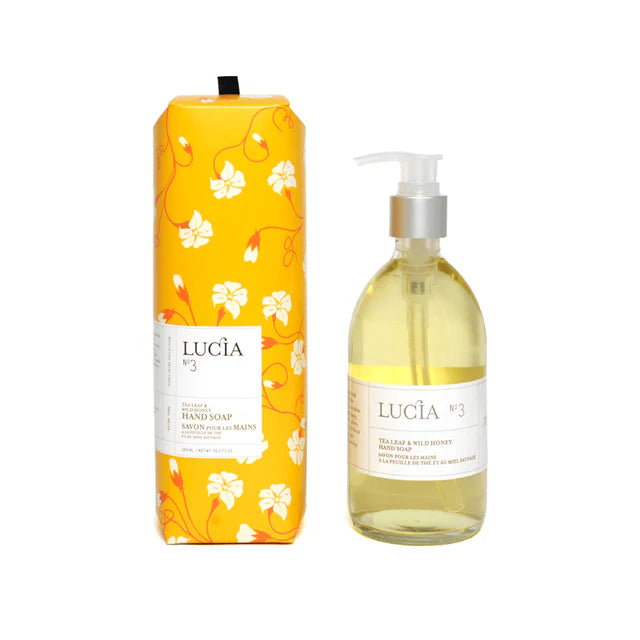 Lucia No. 3, Tea Leaf & Wild Honey Hand Soap Liquid