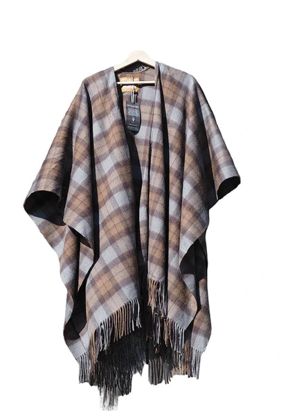 Scottish Wool, Outlander,  Lambswool Long Womens Cape