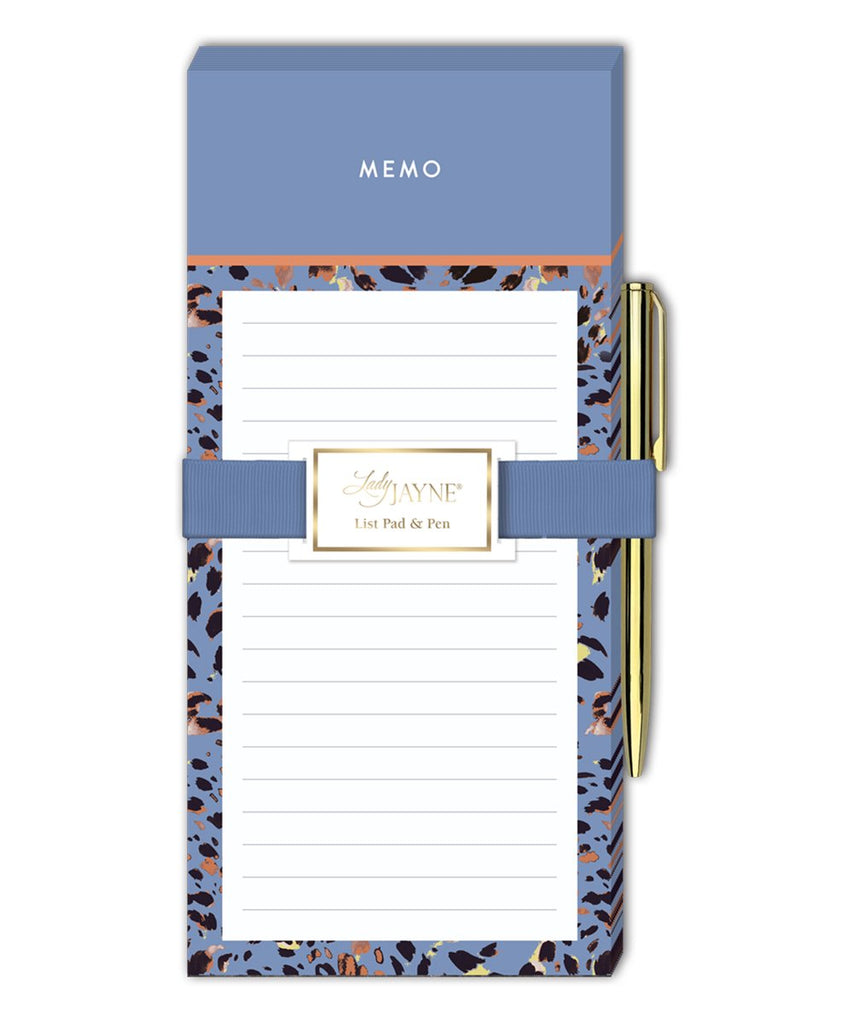 Note Pad Magnetic pad with & pen, Periwinkle