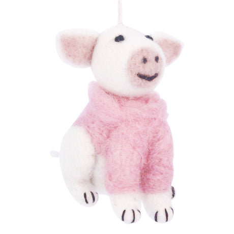 Pig, Pink Sweater