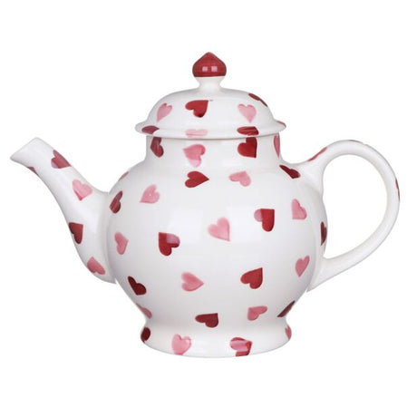 Emma Bridgewater Teapot 4 Mug - Pink Hearts