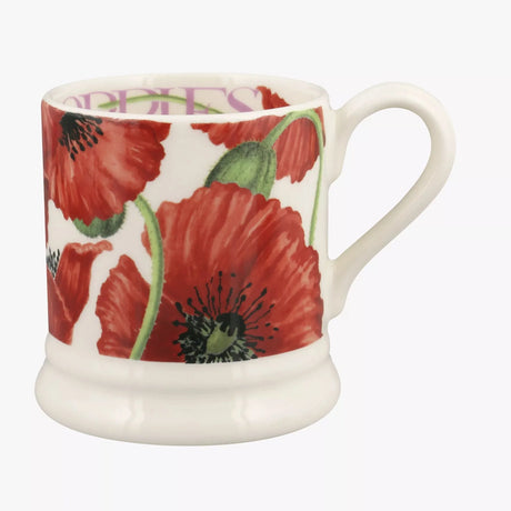 Emma Bridgewater 1/2 Pint Mug - Red Poppy