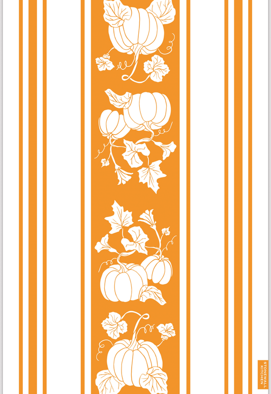 Tea Towel, MICHEL Design - Pumpkin Jacquard