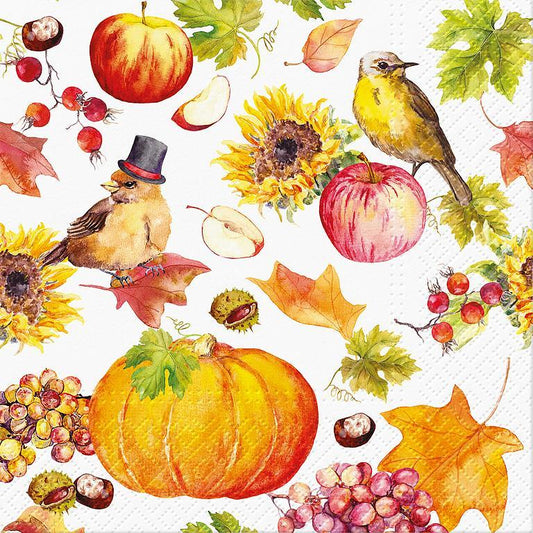Napkin,  Paper, Pumpkin Land, Luncheon