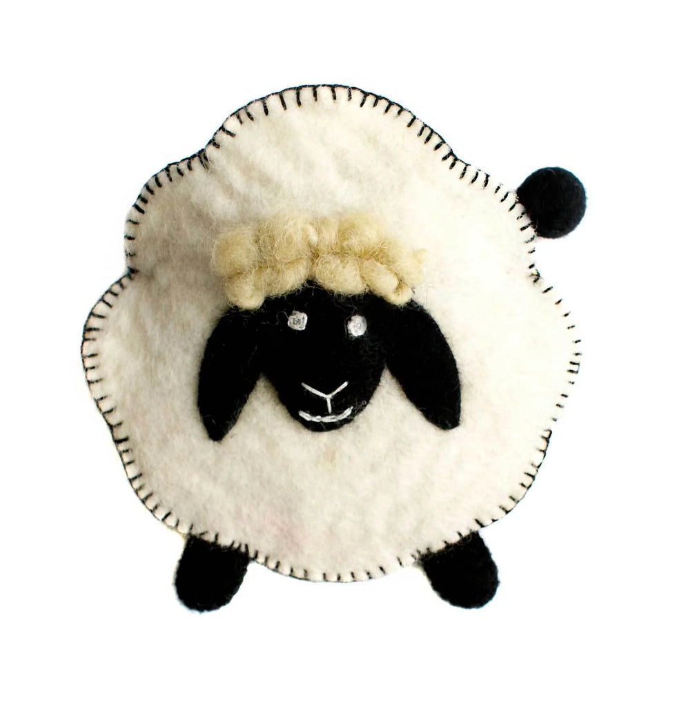 Coin Purse,  Ivory Sheep