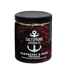 SaltSpring Kitchen,  Raspberry & Rose Spread
